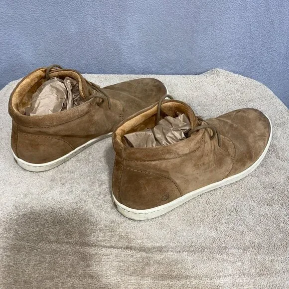 Born Brown Suede Chukka Boots Men’s 9.5M Leather Casual Comfort Ankle Shoes - Picture 3 of 7